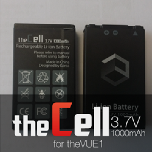 full image theCell-Rechargeable battery for theVUE1