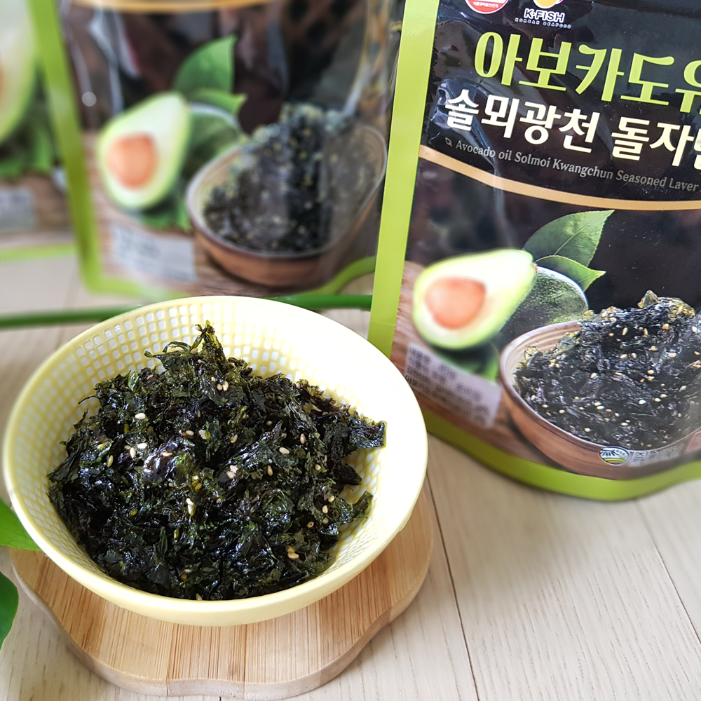 AVOCADO OIL SOLMOI KWANGCHUN SEASONED LAVER_70g