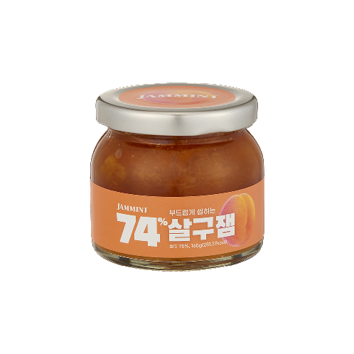 full image JAMMINT 74% Apricot Jam