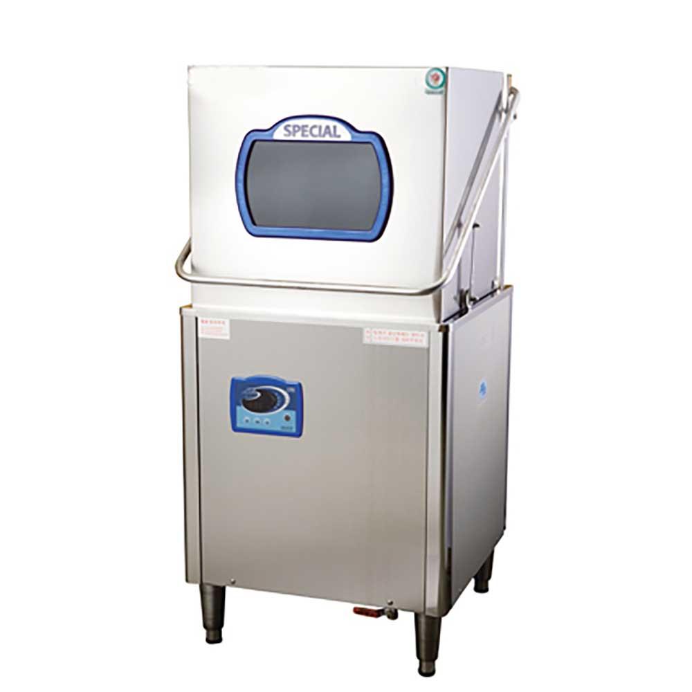 commercial passthrough (hood) dishwasher