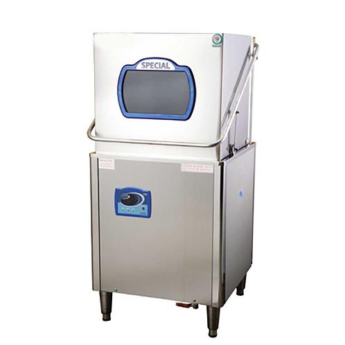 commercial passthrough (hood) dishwasher