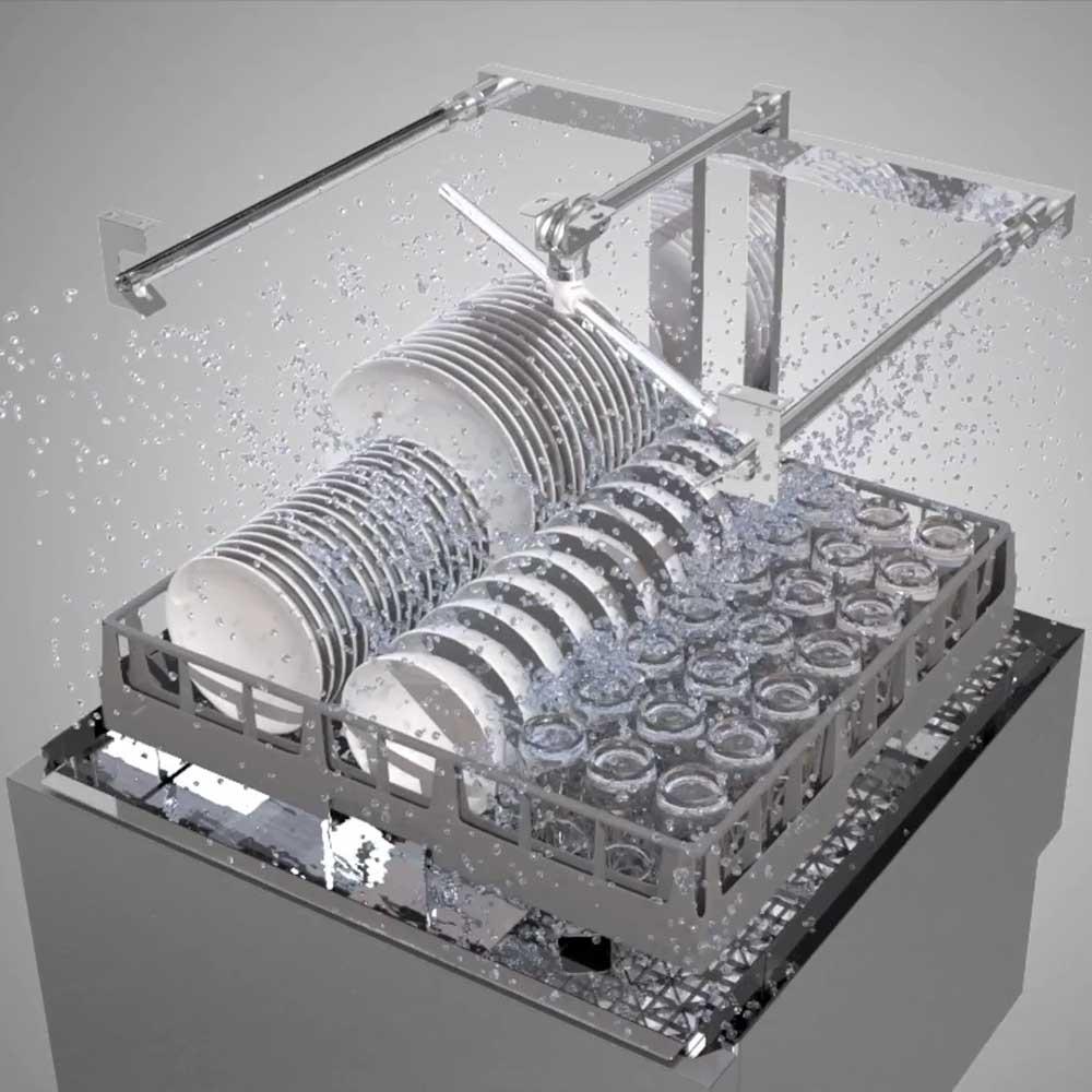 Undercounter dishwasher